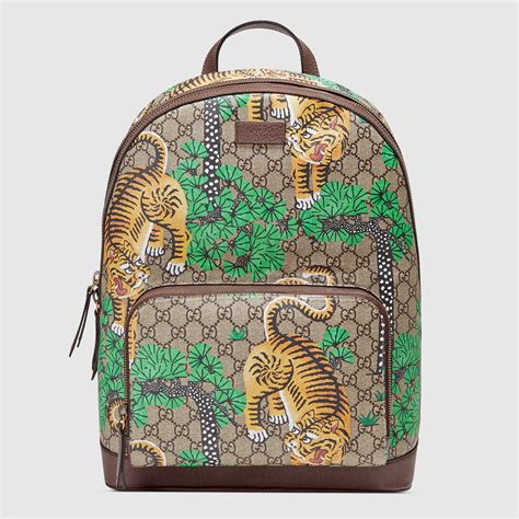 gucci bengal supreme backpack|gucci gg supreme backpack.